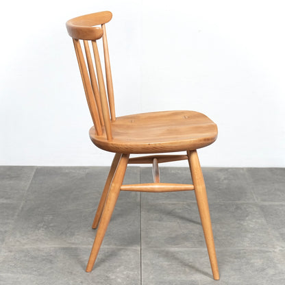 【ERCOL】ヴィンテージ ファンバックチェア(メープル)