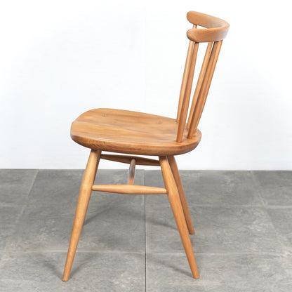 【ERCOL】ヴィンテージ ファンバックチェア(メープル)