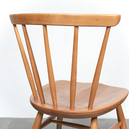 【ERCOL】ヴィンテージ ファンバックチェア(メープル)