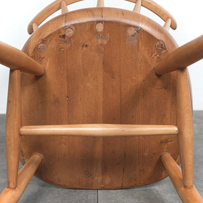 【ERCOL】ヴィンテージ ファンバックチェア(メープル)