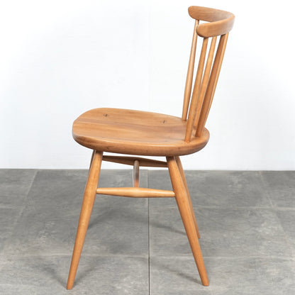 【ERCOL】ヴィンテージ ファンバックチェア(メープル)