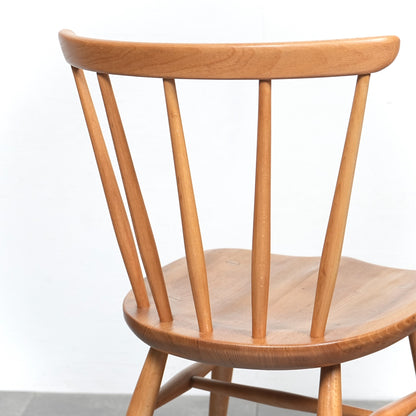 【ERCOL】ヴィンテージ ファンバックチェア(メープル)