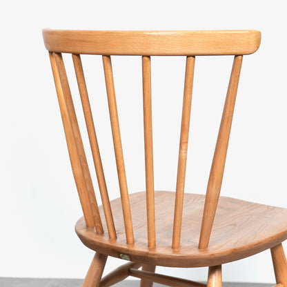 【ERCOL】ヴィンテージ ファンバックチェア(メープル)