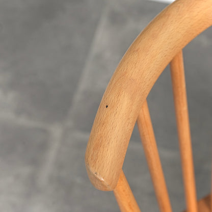 【ERCOL】ヴィンテージ ファンバックチェア(メープル)