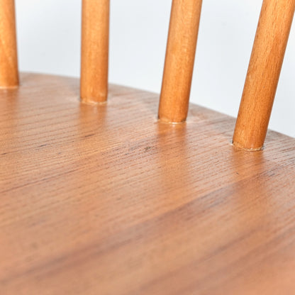 【ERCOL】ヴィンテージ ファンバックチェア(メープル)