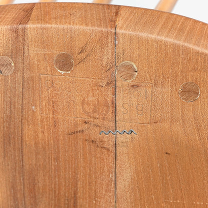 【ERCOL】ヴィンテージ ファンバックチェア(メープル)