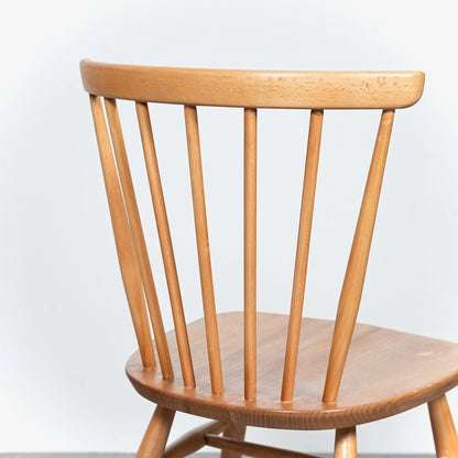 【ERCOL】ヴィンテージ ファンバックチェア(メープル)