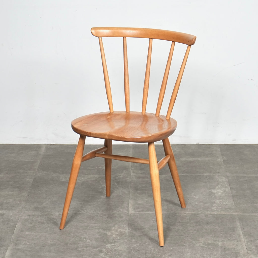 【ERCOL】ヴィンテージ ファンバックチェア(メープル)