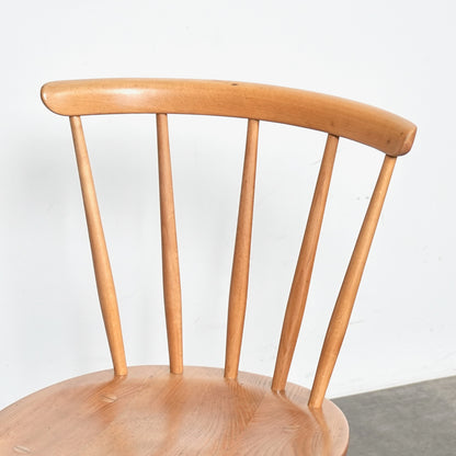 【ERCOL】ヴィンテージ ファンバックチェア(メープル)