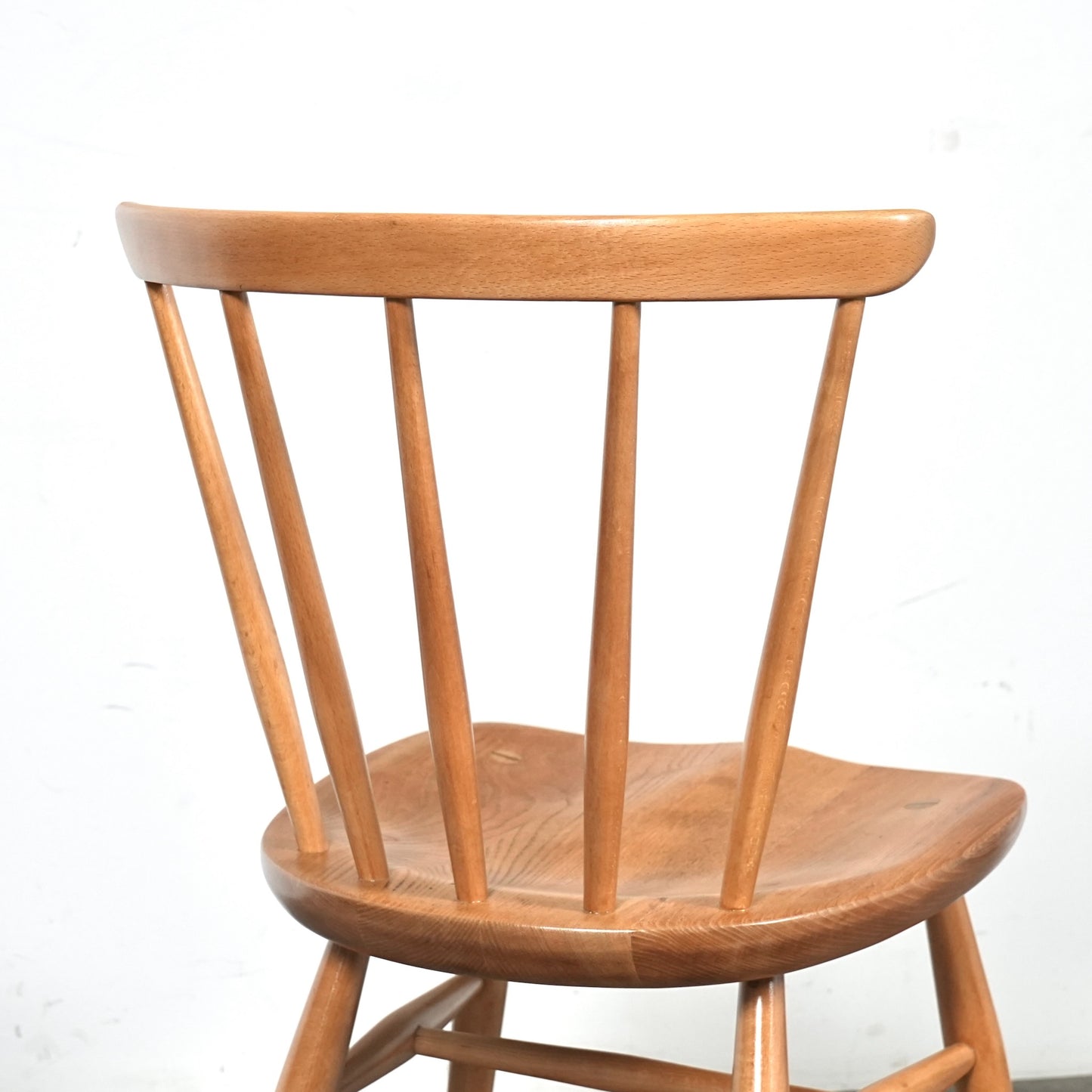 【ERCOL】ヴィンテージ ファンバックチェア(メープル)
