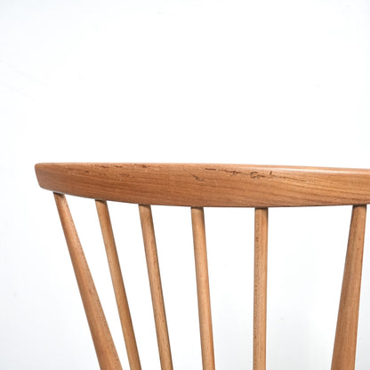 【ERCOL】ヴィンテージ ファンバックチェア(メープル)