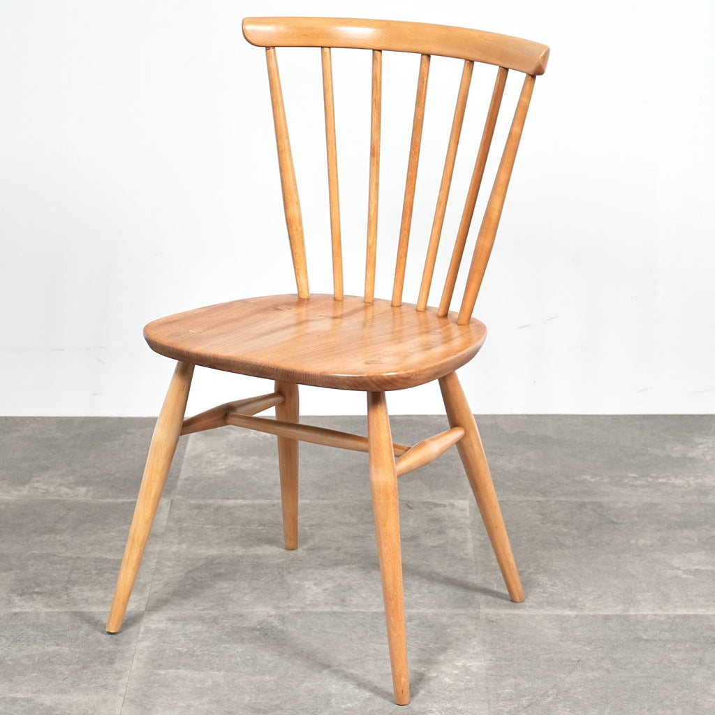 【ERCOL】ヴィンテージ ファンバックチェア(メープル)