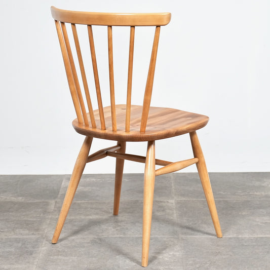 【ERCOL】ヴィンテージ ファンバックチェア(メープル)