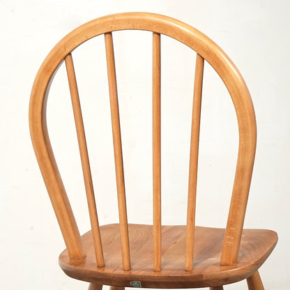 【ERCOL】ヴィンテージ フープバックチェア(メープル)