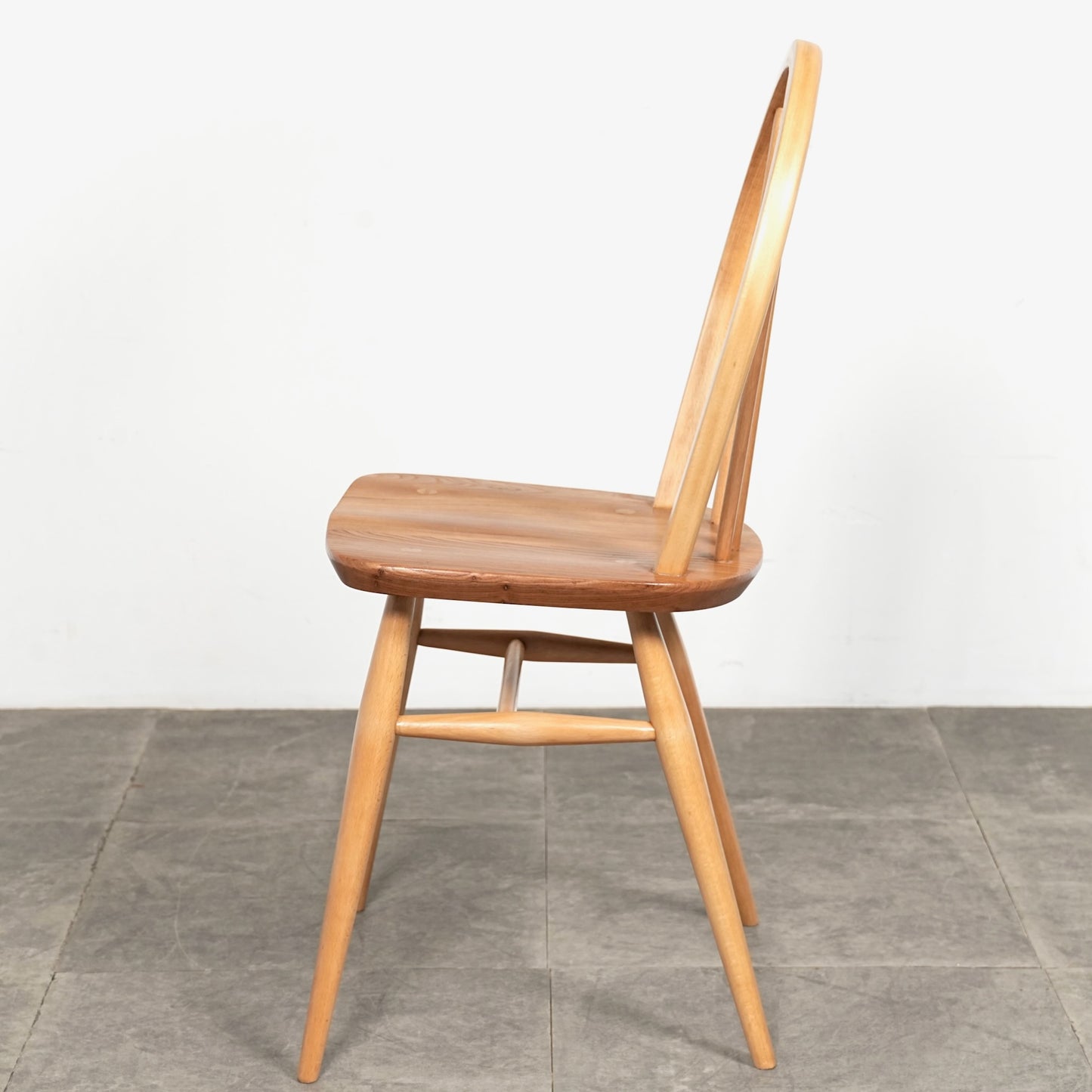 【ERCOL】ヴィンテージ フープバックチェア(メープル)