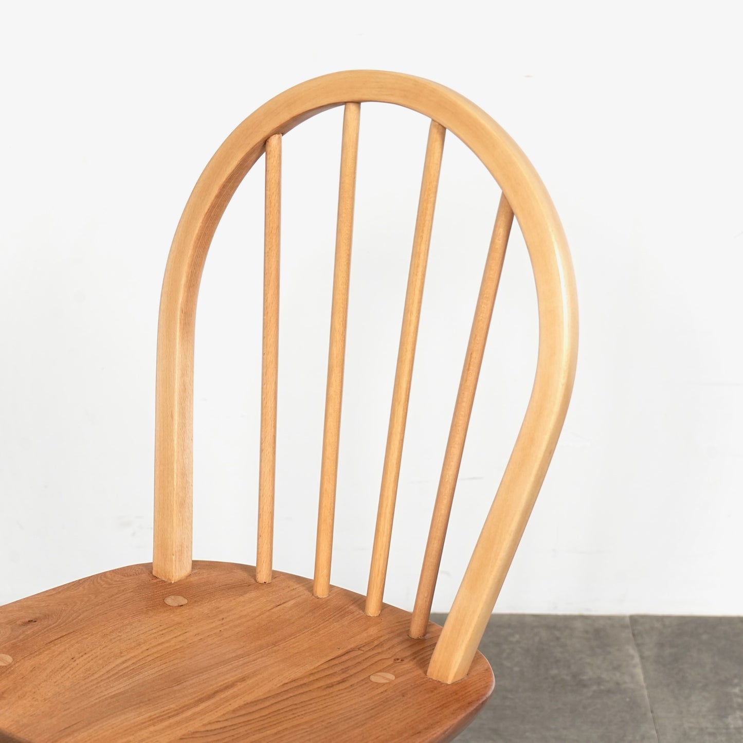 【ERCOL】ヴィンテージ フープバックチェア(メープル)
