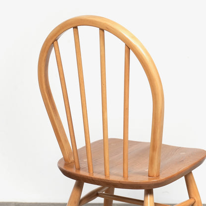 【ERCOL】ヴィンテージ フープバックチェア(メープル)