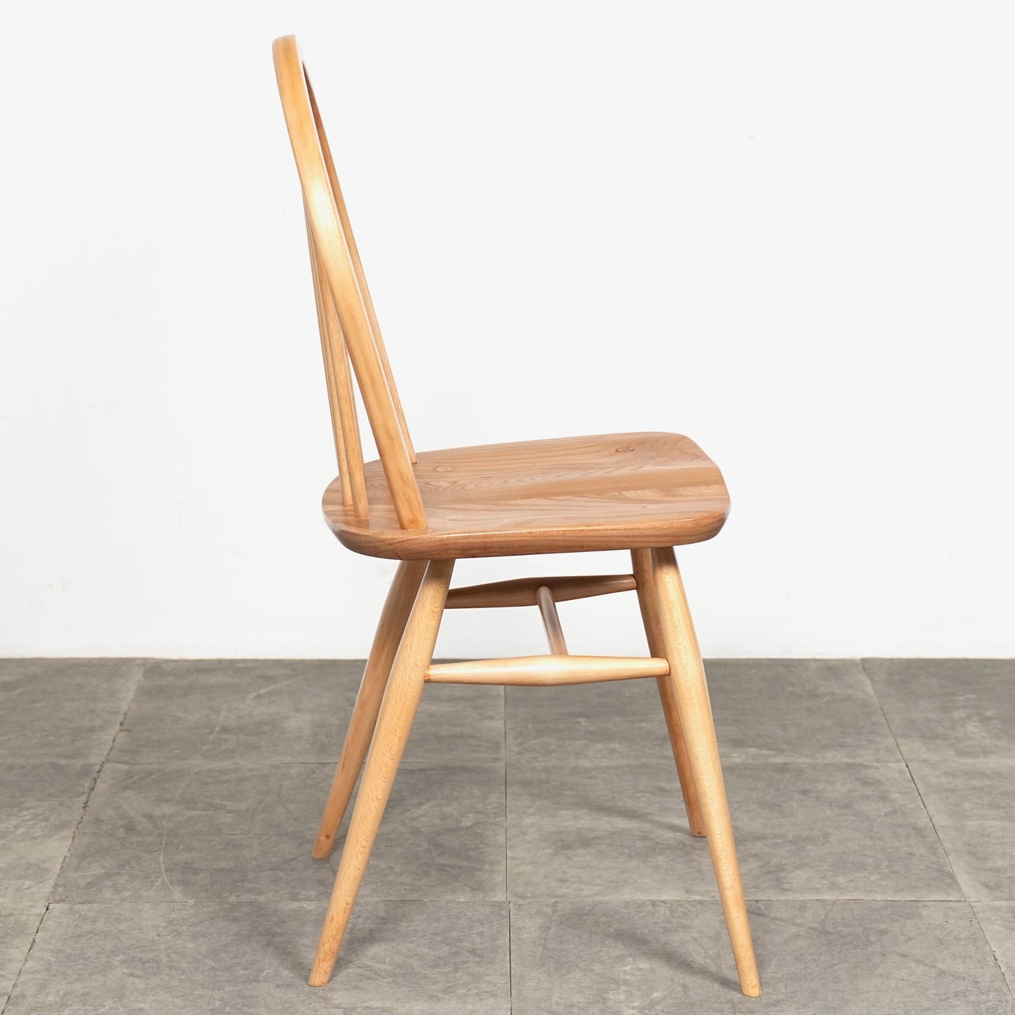 【ERCOL】ヴィンテージ フープバックチェア(メープル)