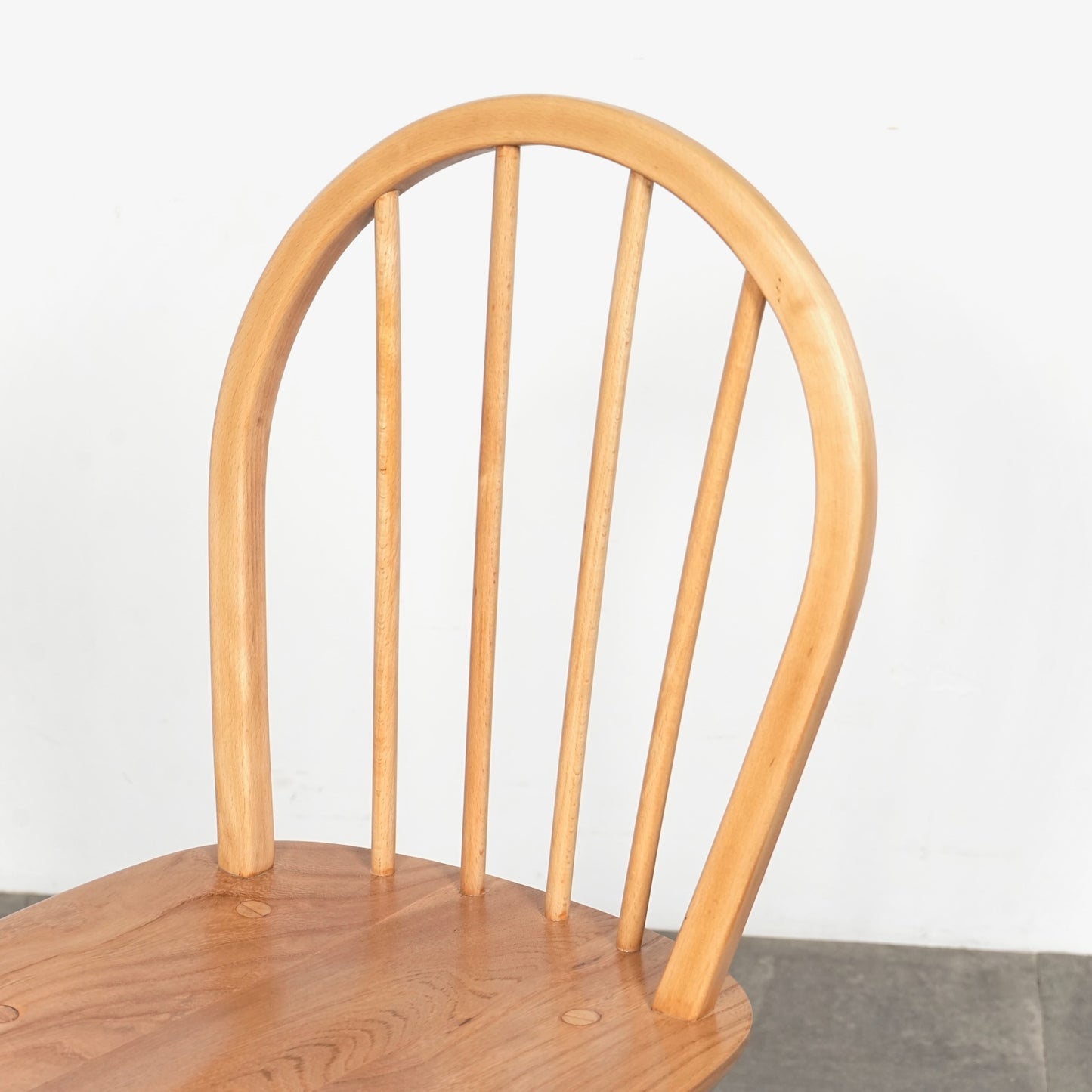 【ERCOL】ヴィンテージ フープバックチェア(メープル)