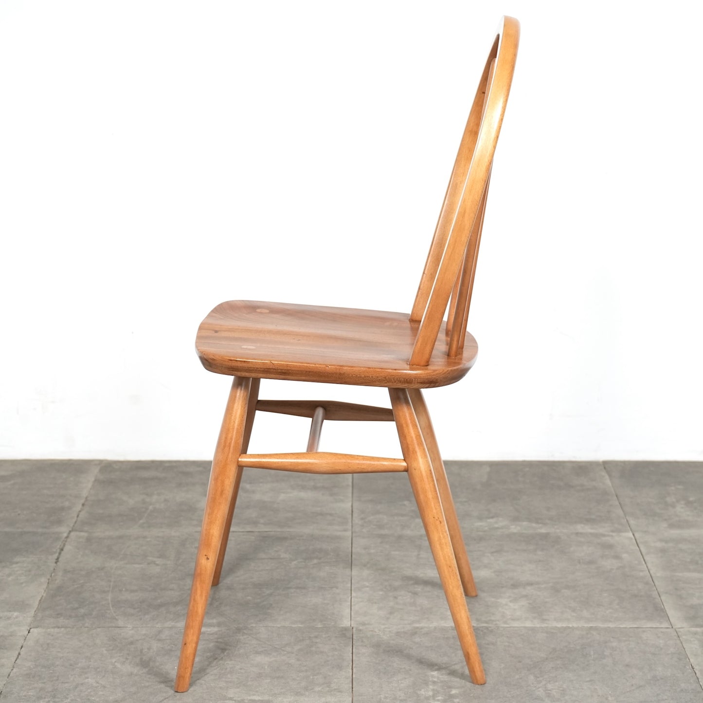 【ERCOL】ヴィンテージ フープバックチェア(メープル)
