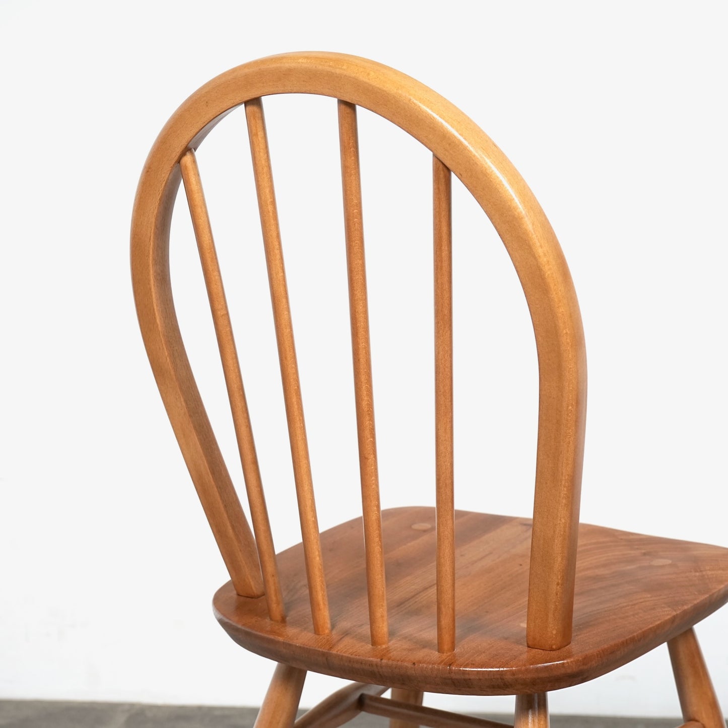 【ERCOL】ヴィンテージ フープバックチェア(メープル)