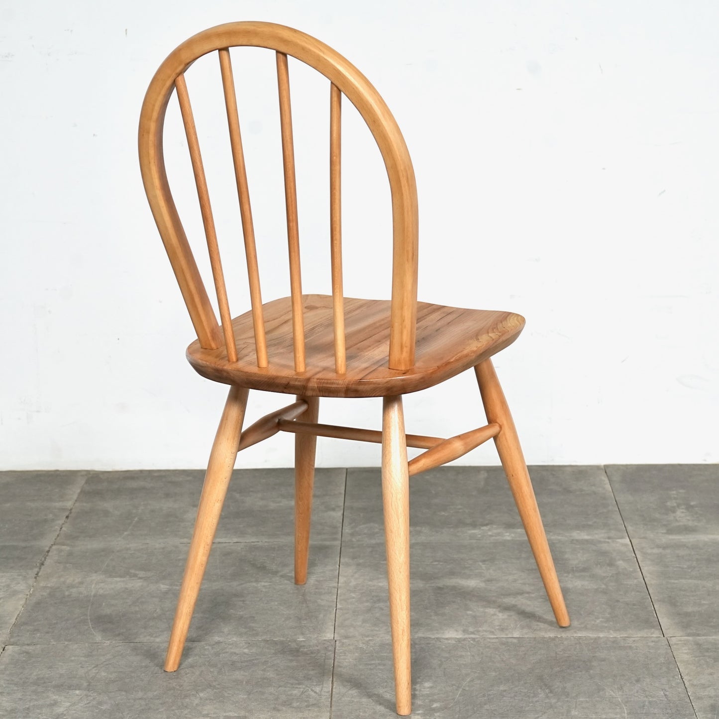 【ERCOL】ヴィンテージ フープバックチェア(メープル)