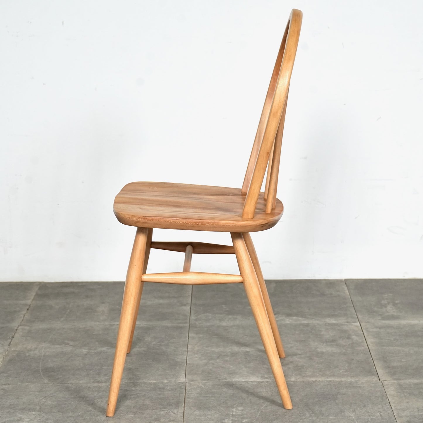 【ERCOL】ヴィンテージ フープバックチェア(メープル)