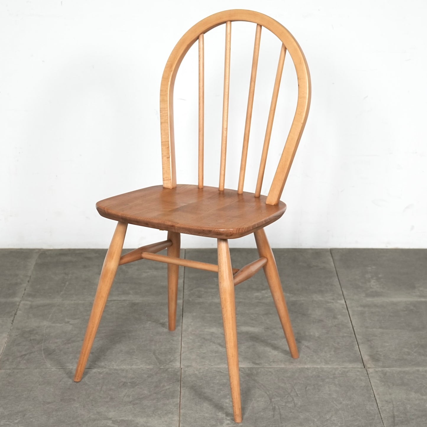 【ERCOL】ヴィンテージ フープバックチェア(メープル)