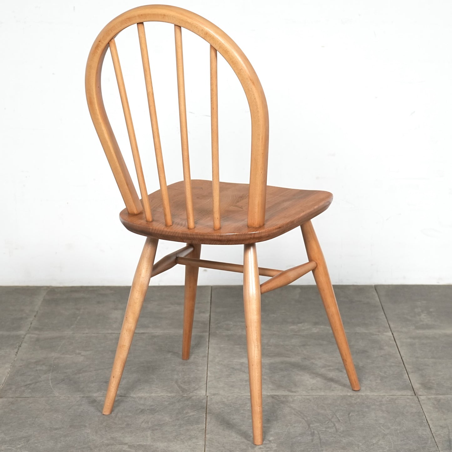 【ERCOL】ヴィンテージ フープバックチェア(メープル)