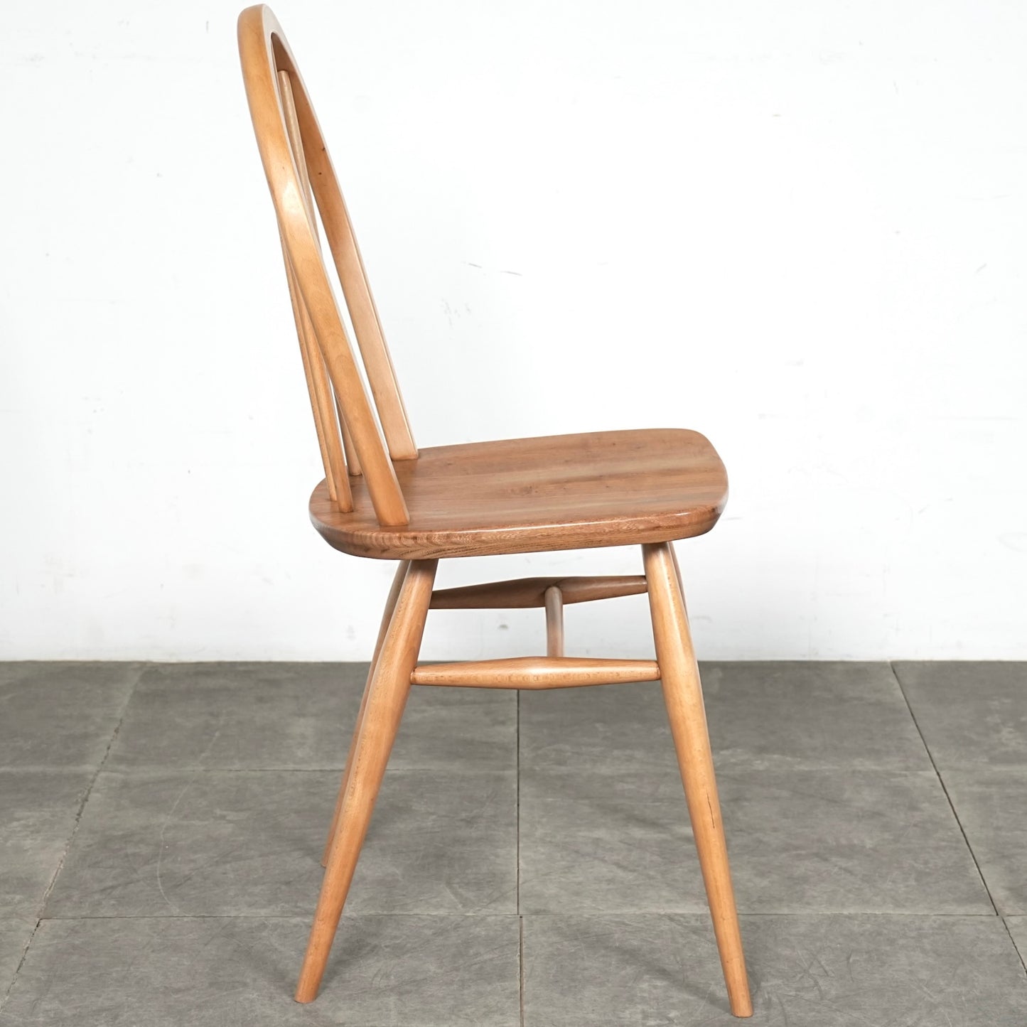 【ERCOL】ヴィンテージ フープバックチェア(メープル)