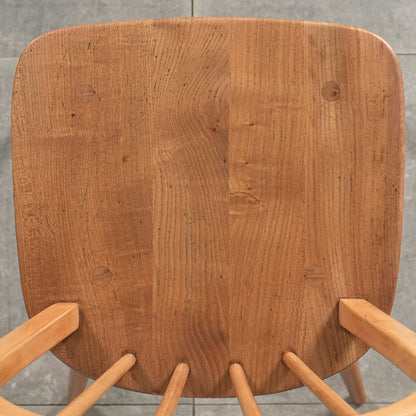 【ERCOL】ヴィンテージ フープバックチェア(メープル)