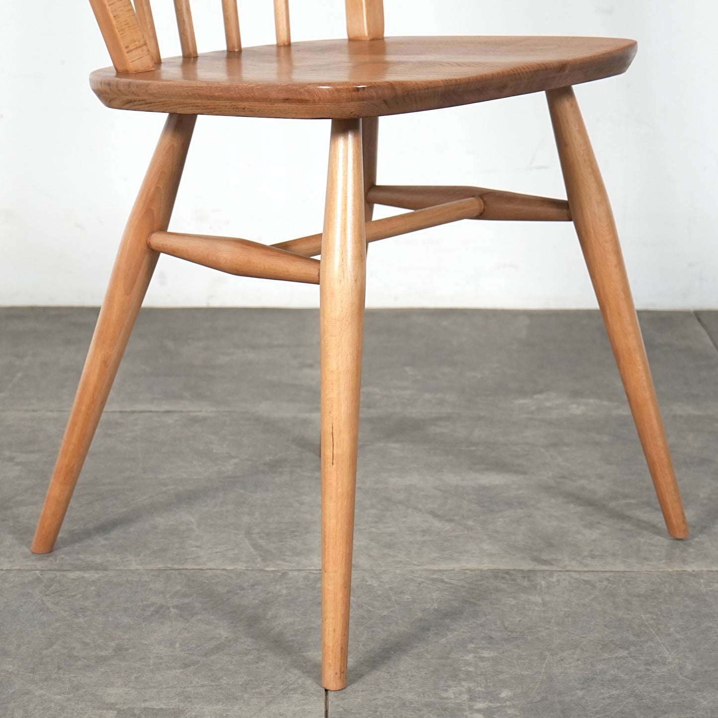 【ERCOL】ヴィンテージ フープバックチェア(メープル)