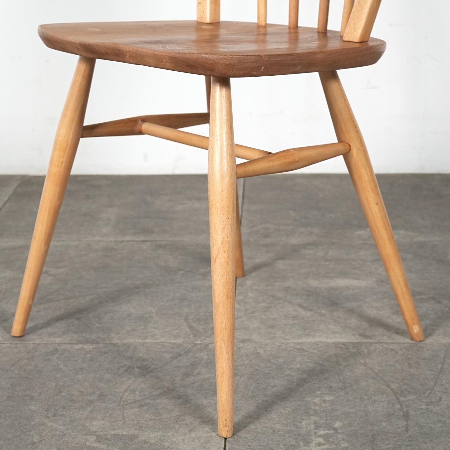 【ERCOL】ヴィンテージ フープバックチェア(メープル)