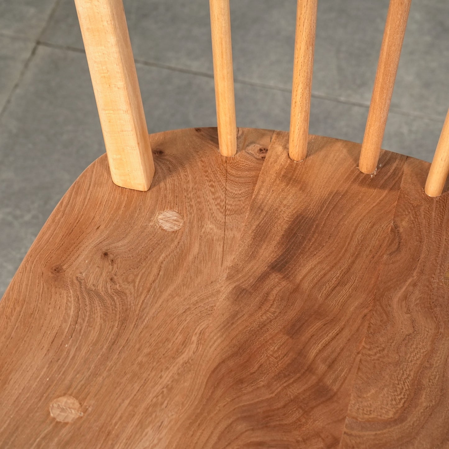 【ERCOL】ヴィンテージ フープバックチェア(メープル)