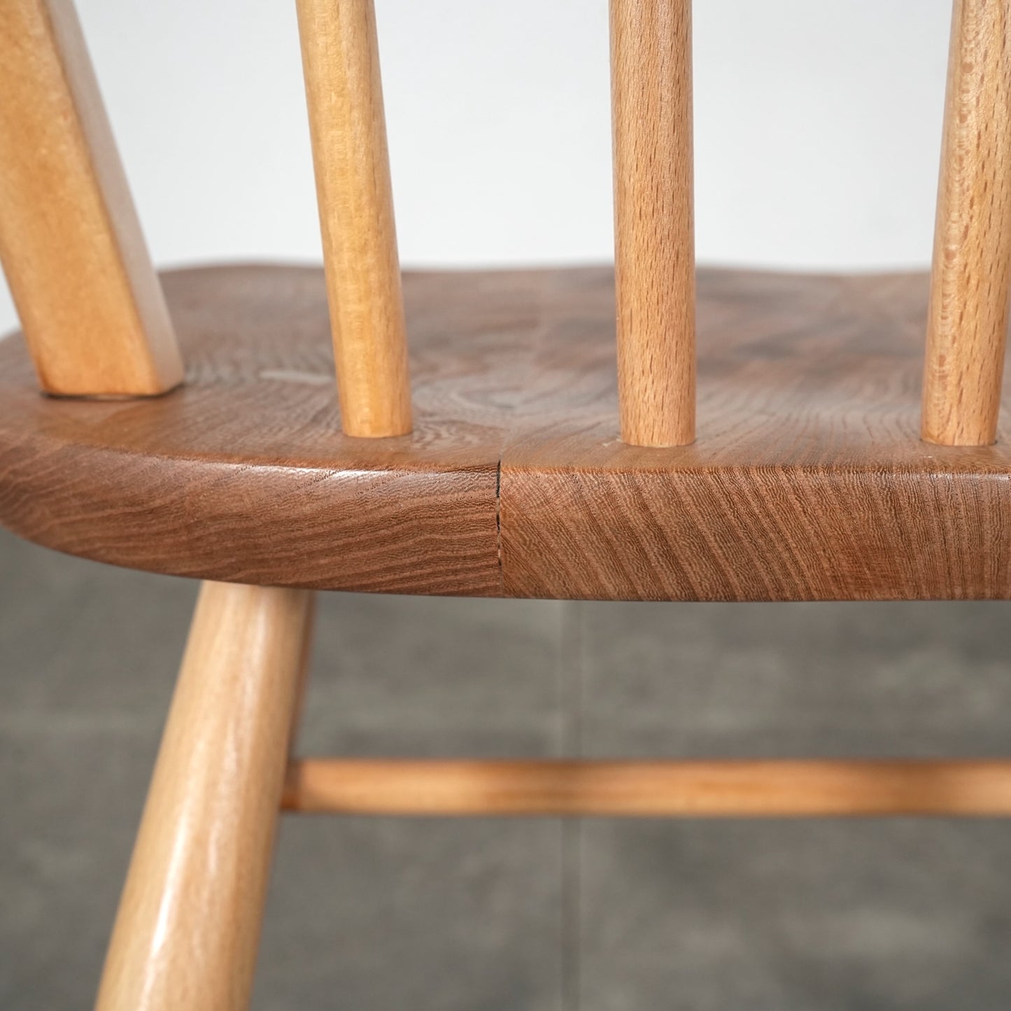 【ERCOL】ヴィンテージ フープバックチェア(メープル)