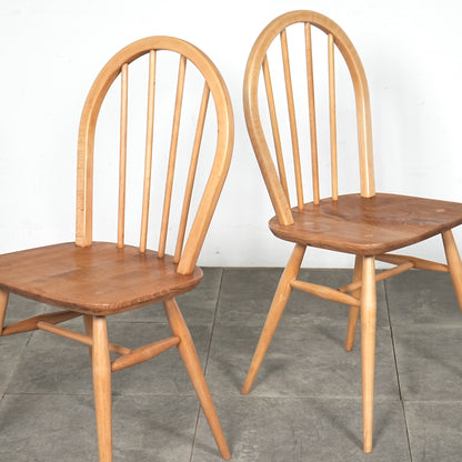 【ERCOL】ヴィンテージ フープバックチェア(メープル)