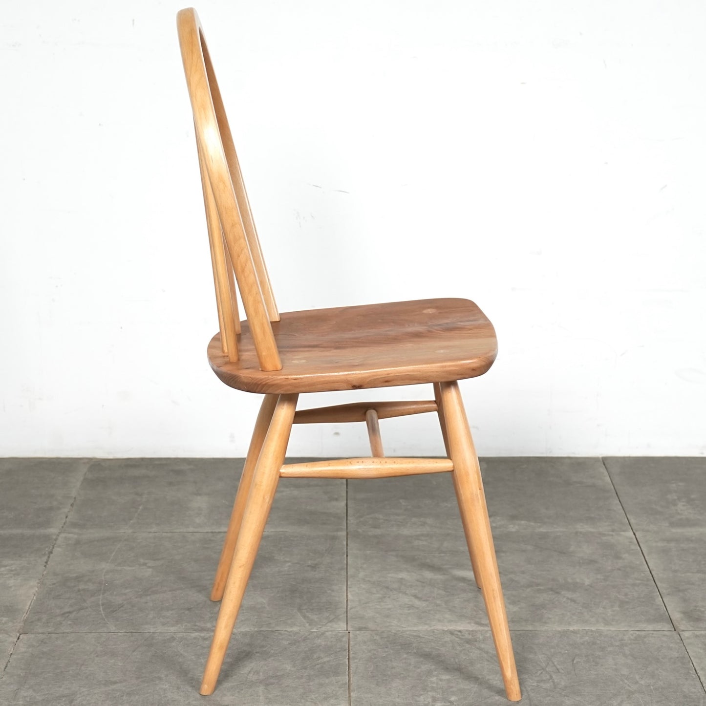 【ERCOL】ヴィンテージ フープバックチェア(メープル)