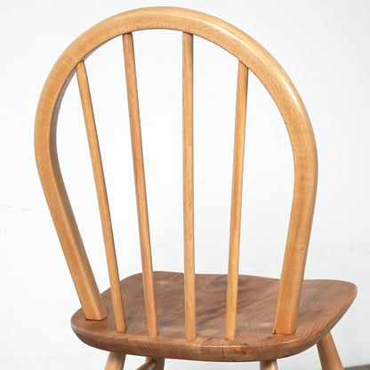 【ERCOL】ヴィンテージ フープバックチェア(メープル)