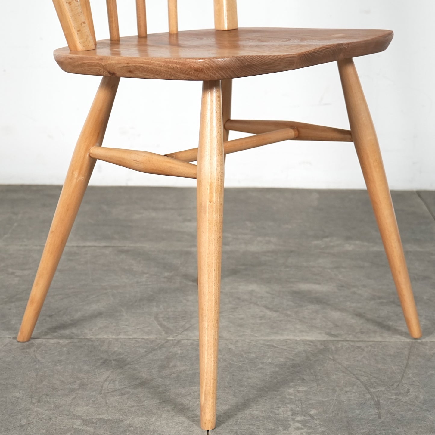 【ERCOL】ヴィンテージ フープバックチェア(メープル)