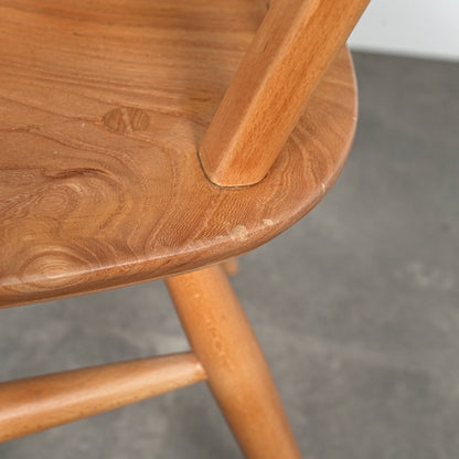 【ERCOL】ヴィンテージ フープバックチェア(メープル)