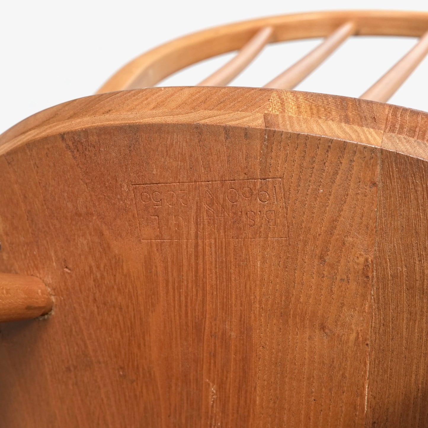 【ERCOL】ヴィンテージ フープバックチェア(メープル)