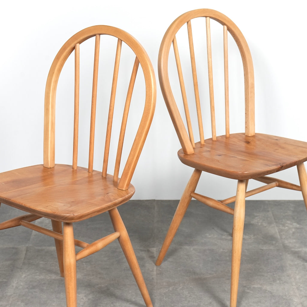 【ERCOL】ヴィンテージ フープバックチェア(メープル)