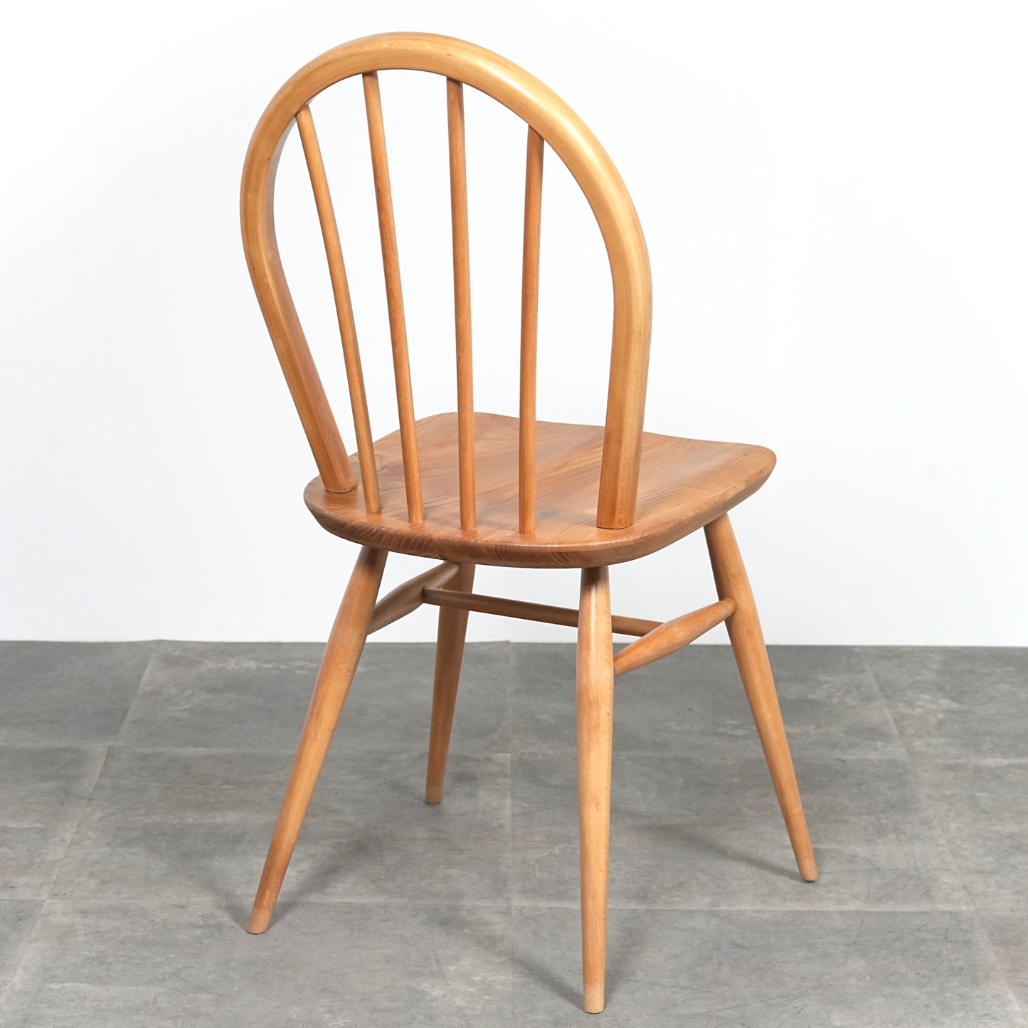 【ERCOL】ヴィンテージ フープバックチェア(メープル)