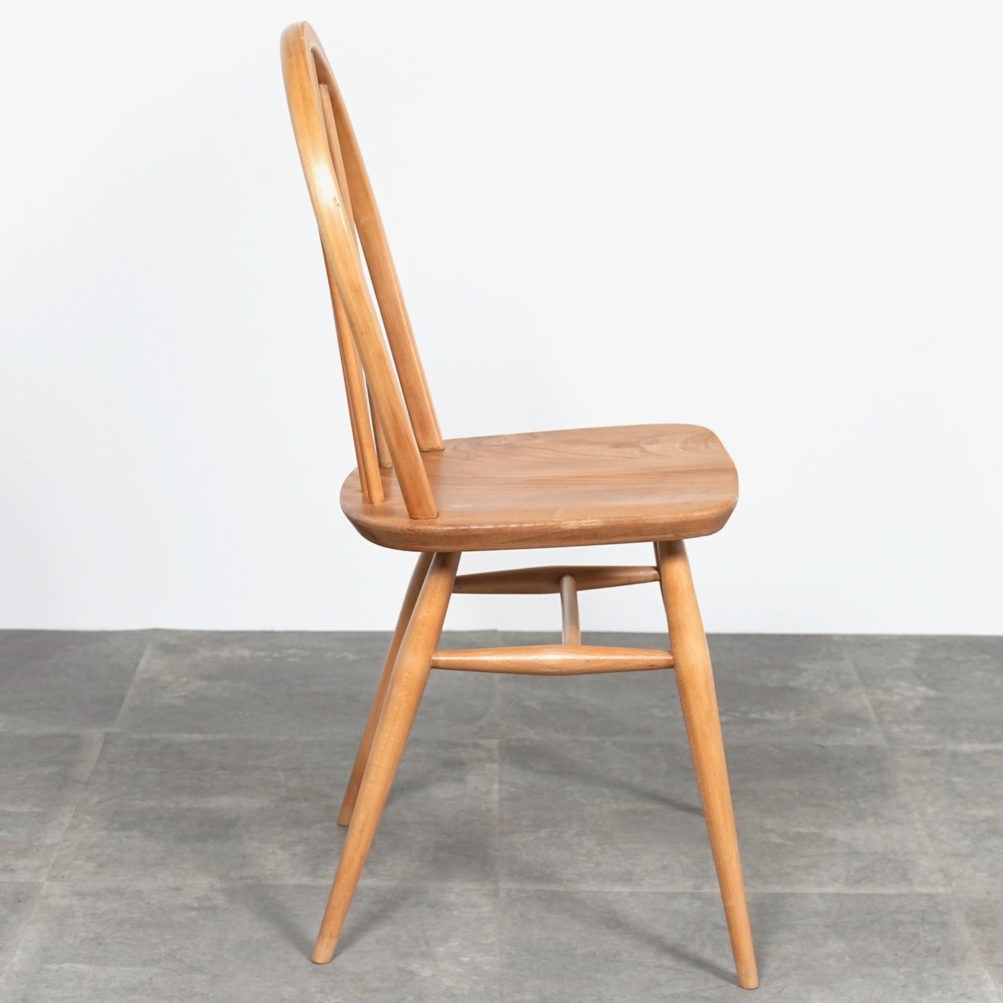 【ERCOL】ヴィンテージ フープバックチェア(メープル)