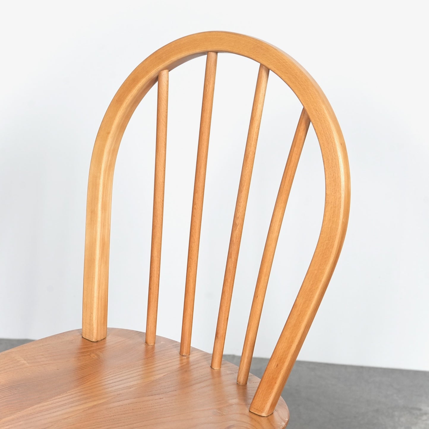 【ERCOL】ヴィンテージ フープバックチェア(メープル)