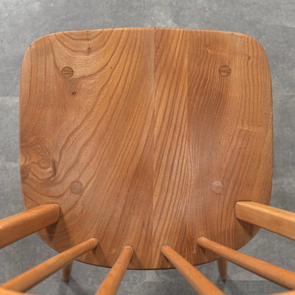 【ERCOL】ヴィンテージ フープバックチェア(メープル)