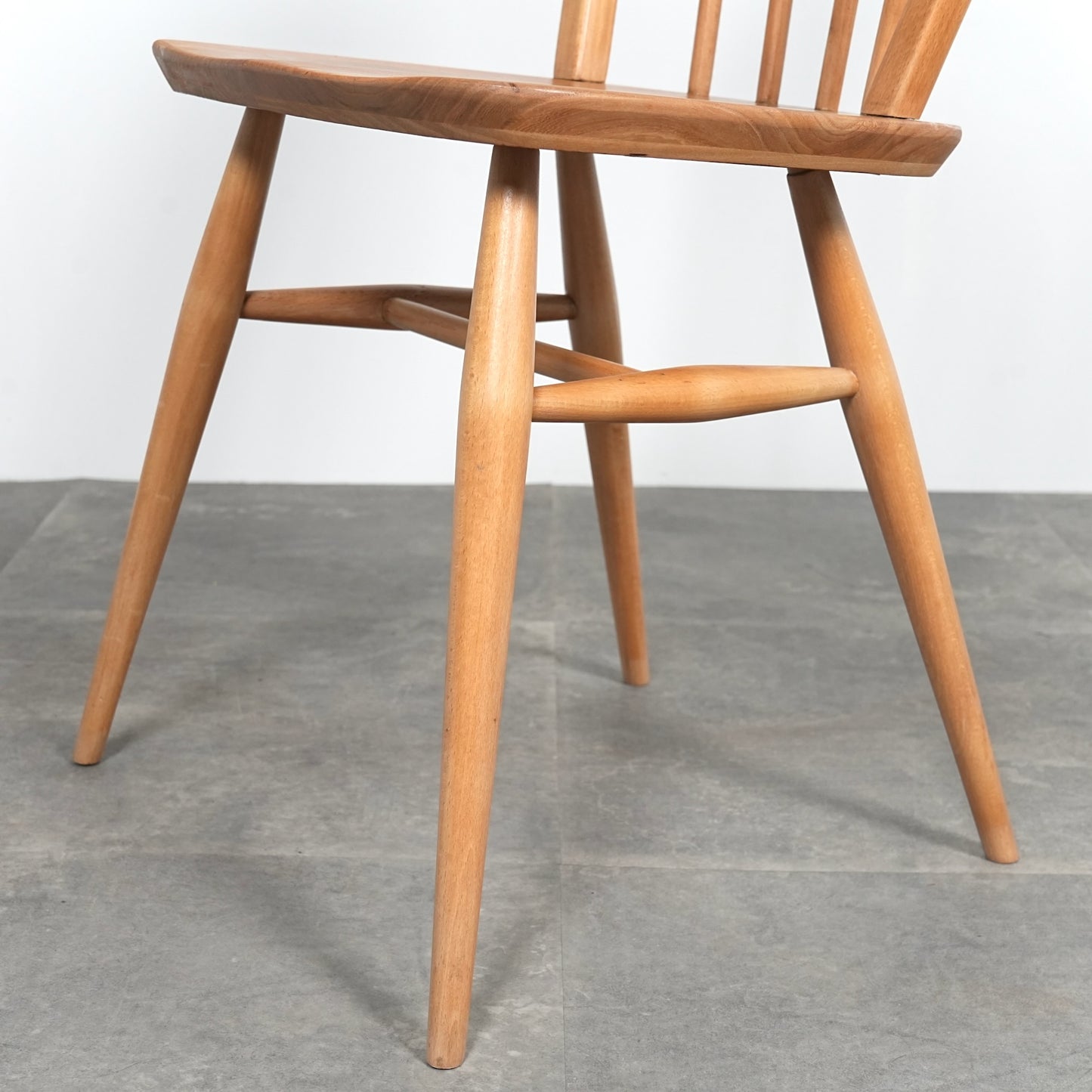 【ERCOL】ヴィンテージ フープバックチェア(メープル)