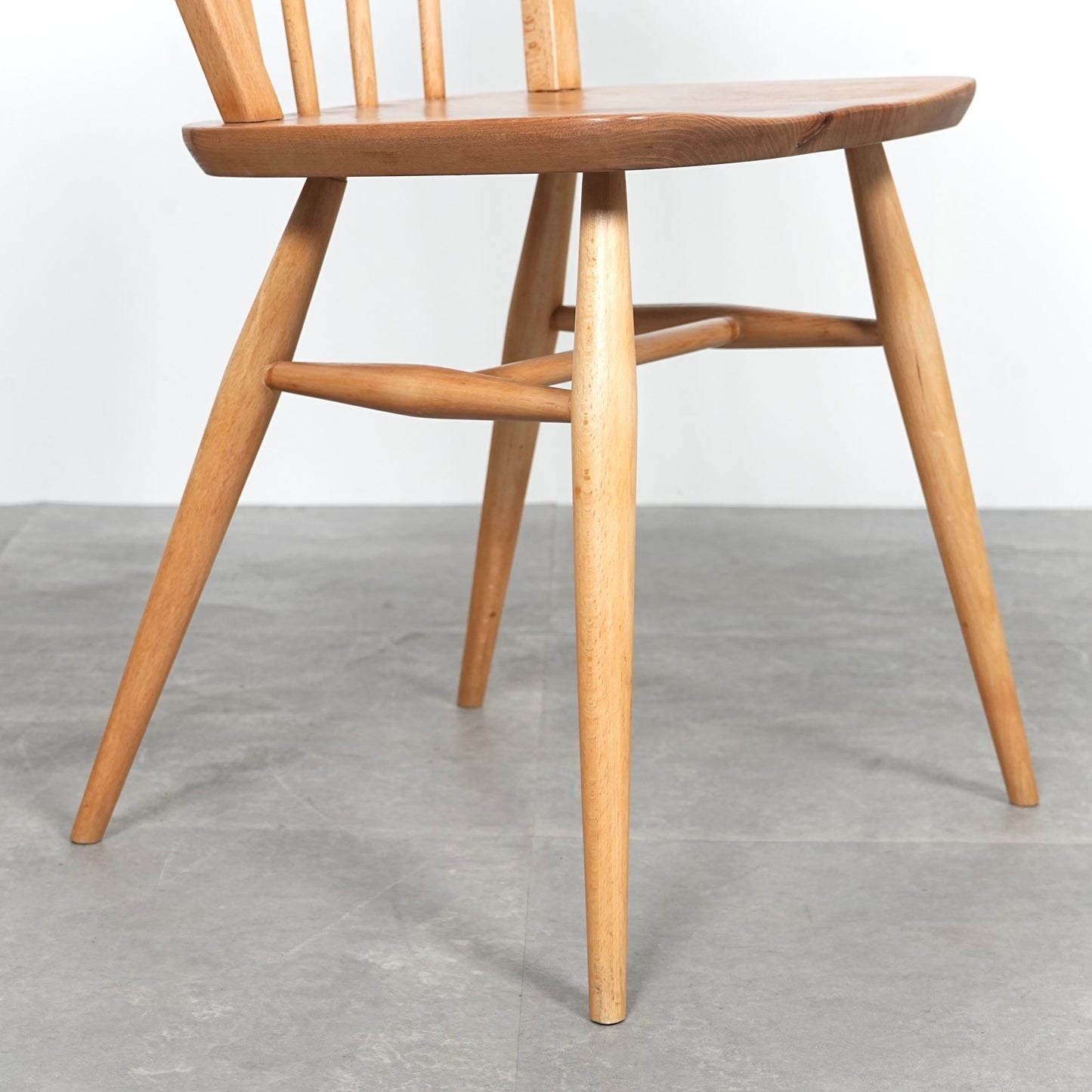 【ERCOL】ヴィンテージ フープバックチェア(メープル)