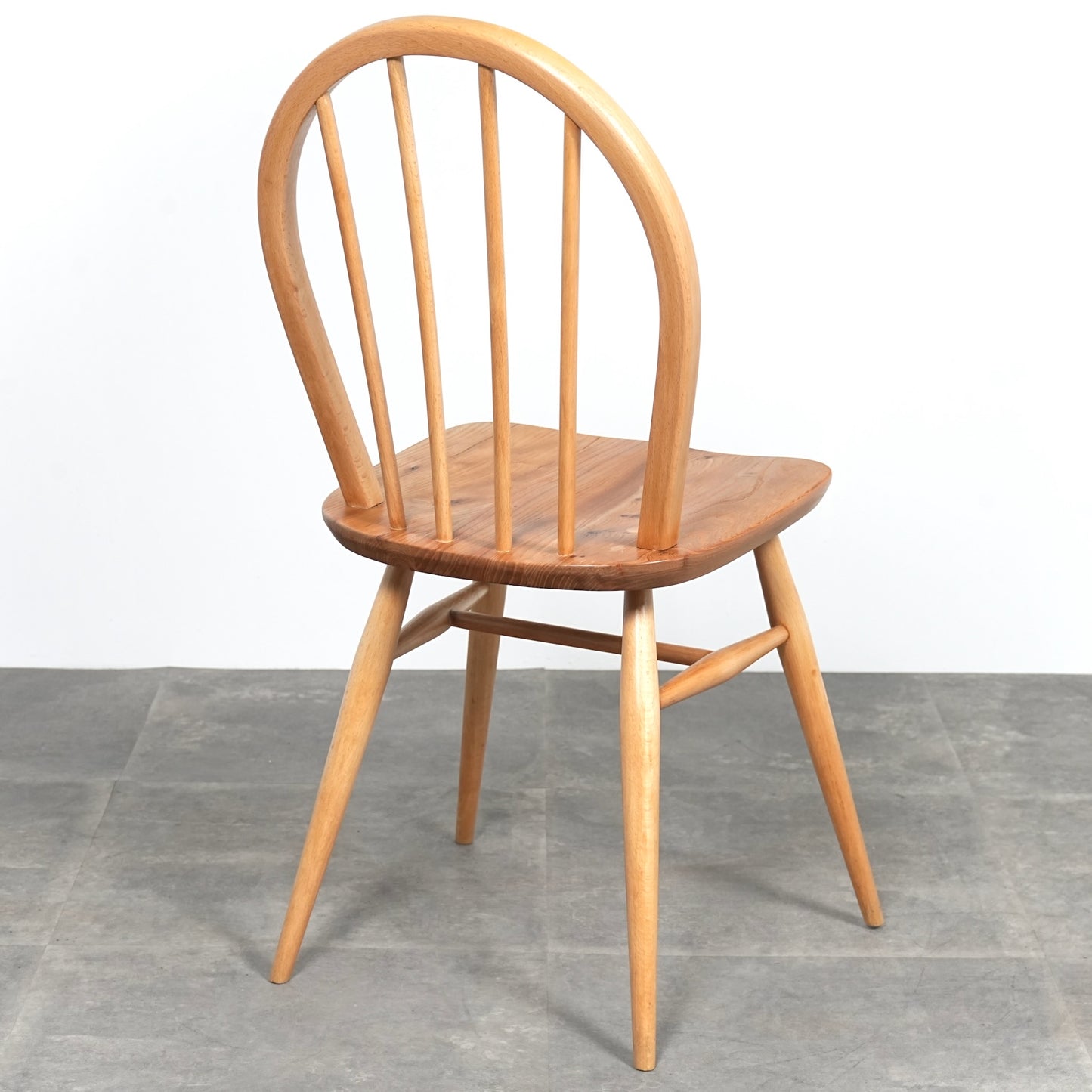 【ERCOL】ヴィンテージ フープバックチェア(メープル)