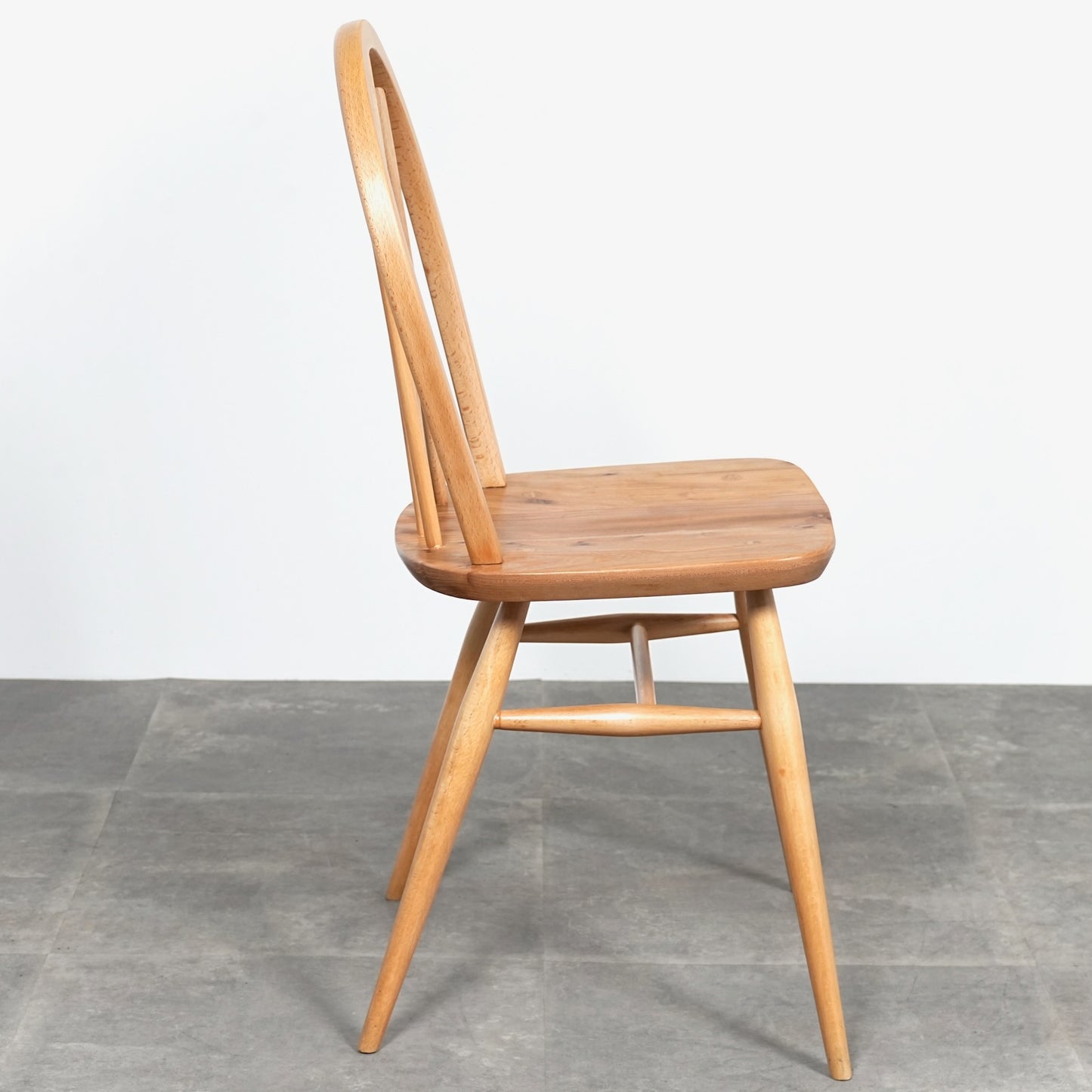 【ERCOL】ヴィンテージ フープバックチェア(メープル)